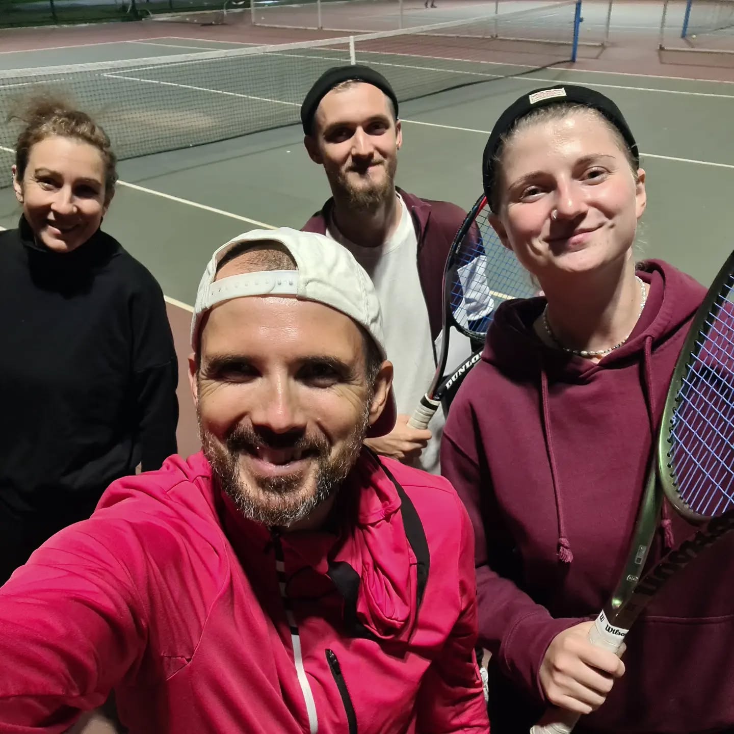 Tennis Court Practice